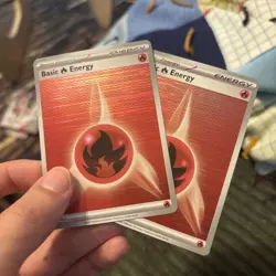 Pokemon TCG - Fire Energy 018 (Horizontal Holo) - Black Bolt & White Flare - Image 3
