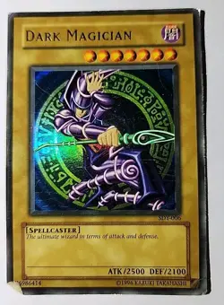 Dark Magician - Starter Deck: Yugi (SDY-006) - Damaged Ultra Rare Yu-Gi-Oh! TCG - Image 1