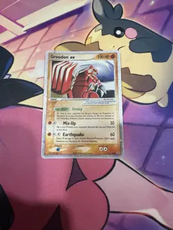 Pokemon TCG Groudon EX #038 2006 Black Star Promo Card - Image 1