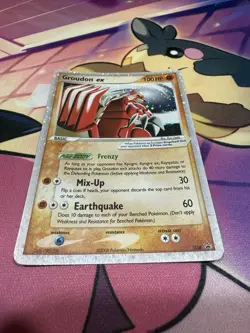 Pokemon TCG Groudon EX #038 2006 Black Star Promo Card - Image 2