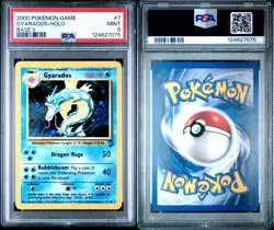 PSA 9 Gyarados Base Set 2 7/130 Holo Rare Vintage Pokemon Card - Image 1