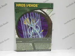 Bakugan Card - Haos Vexos - Green Ability Card - BA625 - 43/48q - 2009 - Image 1