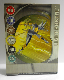 Bakugan Card - Light Portal - Silver Gate Card - BA442 - 3/48i - 2008 - Image 1