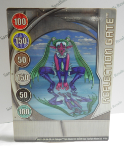 Bakugan Card - Reflection Gate - Silver Gate Card - BA531 - 4/48n - 2008 - Image 1