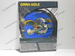 Bakugan Card - Dark Hole - Blue Ability Card - BA385a - 38/48e - 2008 - Image 1
