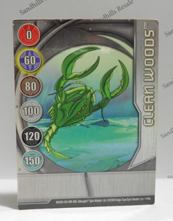 Bakugan Card - Clean Woods - Silver Gate Card - BA583 - 1/48q - 2009 - Image 1