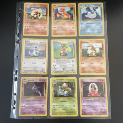 🔥Complete Pokemon Base set Common Uncommon Pokemon Cards 1999🔥 Pokemon Base - Image 1