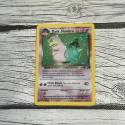 Team Rocket Dark Slowbro Holo #12/82 2000 Pokemon Vintage Card - LP~ - Image 1