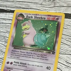 Team Rocket Dark Slowbro Holo #12/82 2000 Pokemon Vintage Card - LP~ - Image 3
