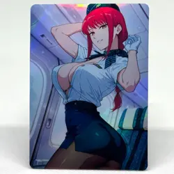 Chainsaw Man Makima Goddess Anime Waifu ACG Foil Card - Image 1