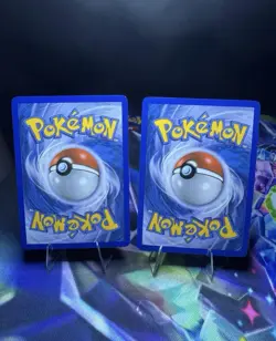 Minun HGSS17 & Plusle HGSS16 Cracked Ice Black Star Promo Pokemon Cards HoloRare - Image 2