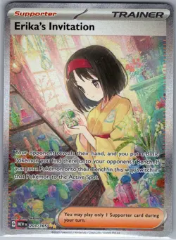 Erika's Invitation 203/165 SV: Scarlet & Violet 151 - Pokemon Card - NM - Image 1