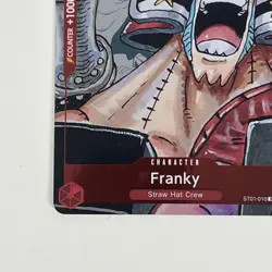 FRANKY ST01-010 Foil One Piece Card Game 25th Anniversary Premium Card English - Image 4