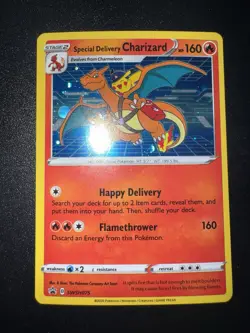 Special Delivery Charizard SWSH075 SWSH: Sword & Shield Promo Cards Holo - Image 1