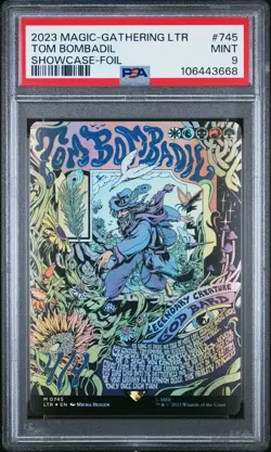 2023 MTG LTR TOM BOMBADIL #745 (M) Lord Of The Rings - MINT PSA 9 - Image 1