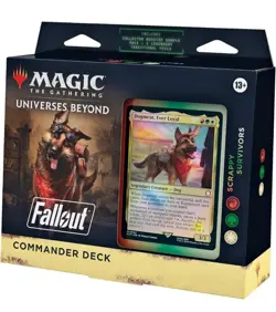 MTG Magic Scrappy Survivors Fallout Commander Deck Factory Sealed - Image 1