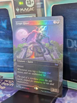 Crypt Ghast (Borderless) Commander: Duskmourn: House of Horror Foil - Image 2