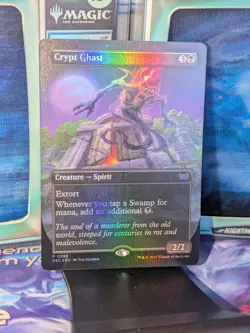 Crypt Ghast (Borderless) Commander: Duskmourn: House of Horror Foil - Image 3