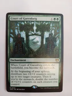 Court of Garenbrig Commander: Wilds of Eldraine Regular - Image 1
