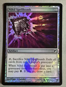 MTG / Nihil Spellbomb / SOM / #187 / FOIL / Common / NM - Image 1