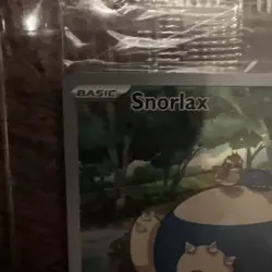 Pokemon TCG Snorlax Promo Pokemon Center Stamped SVP 051 Sealed In plastic - Image 2