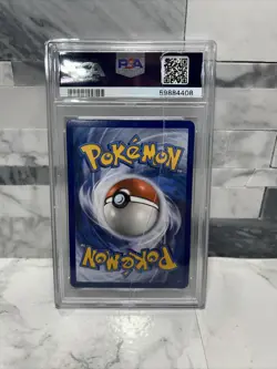 2017 Pokemon SM Crimson Invasion Alolan Golem GX Rainbow 113/111 PSA 9 Cracked - Image 3