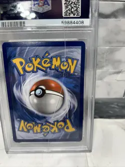 2017 Pokemon SM Crimson Invasion Alolan Golem GX Rainbow 113/111 PSA 9 Cracked - Image 4