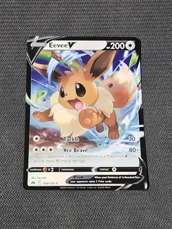 Pokemon Crown Zenith "Eevee V" 108/159 / Ultra Rare / Near Mint - Image 1