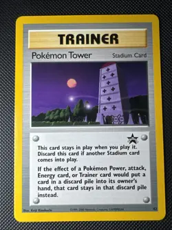 Pokemon Tower 42/53 Wotc Promo Regular N/M - Image 1