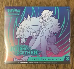 Pokemon TCG SV09 Journey Together Elite Trainer Box ETB Sealed - Image 1