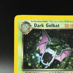 Pokemon TCG Dark Golbat 7/82 - Team Rocket Holo Unlimited Edition LP ✨ - Image 3