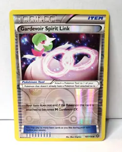 Pokemon TCG - Gardevoir Spirit Link 101/114 - Reverse Holo - XY Steam Siege - LP - Image 1