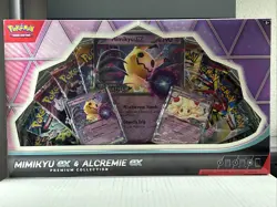 Pokemon TCG: Mimikyu EX & Alcremie EX Premium Collection Box 10 Booster Packs 🔥 - Image 1