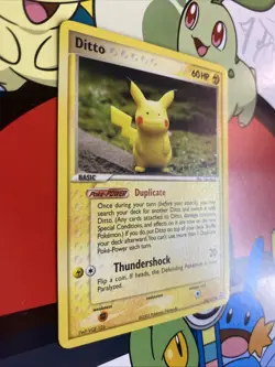 Pokemon TCG Delta Species EX Ditto [Pikachu] - 63/113 - Near Mint - Image 2