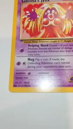 Sabrina's Jynx 57/132 - Gym Challenge Unlimited Edition - WOTC Pokemon LP - Image 5