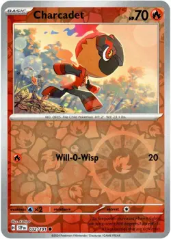 ⚡Pokemon - Charcadet - Common - Reverse Holo - 032/191 - Surging Sparks (NM)⚡ - Image 1
