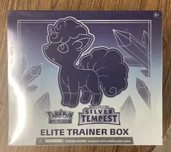 Pokemon TCG Sword & Shield Silver Tempest Elite Trainer Box - Sealed - Has Tear - Image 1