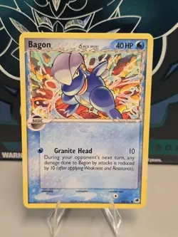 Pokemon Bagon (Delta Species) #43/101 Dragon Frontiers Regular Non Holo TCG MP+ - Image 1
