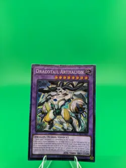 Yu-Gi-Oh! Dracotail Arthalion JUSH-EN006 Collector's Rare - Image 3