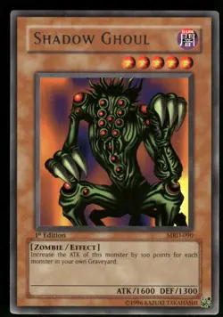 Yugioh! Shadow Ghoul MRD-090 Rare VINTAGE 1ST ED NM - Image 1