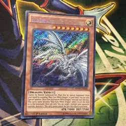 Yugioh! Blue-Eyes Alternative White Dragon MVP1-ENS46 Secret Rare 1st Edition NM - Image 1
