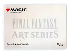Farewell Art Series Card Gold-Stamped 31/53 Final Fantasy MTG - Image 2