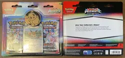 POKEMON EEVEE CARD PK & COIN 2 PACK TCG~’25 POKEMON DAY~PRISMATIC EVOLUTIONS - Image 1