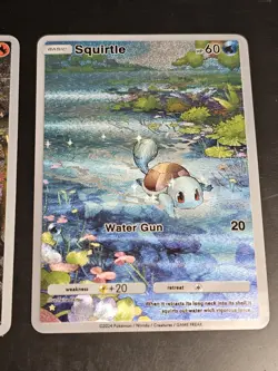 Pokemon TCG Pocket Bulbasaur, Squirtle, Charmander Custom Textured Fanart Card - Image 4