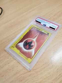 Fire Energy PSA 10 Holo McDonalds Pokemon Japanese 2001 Graded Card - Image 4