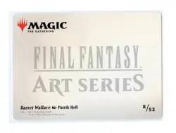 Barret Wallace Art Series Card (Gold-Stamped) 8 Final Fantasy MTG - Image 2