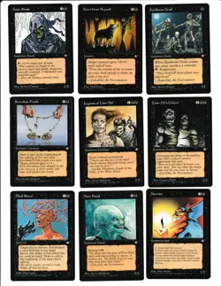 Ice Age Complete 121 Card Common Set Magic the Gathering EX - Image 3
