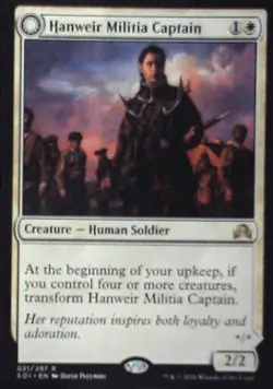Hanweir Militia Captain - Shadows over Innistrad: #21, MTG Nm R151 - Image 1
