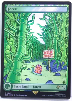 Forest (1943) [New, Near Mint] *Rainbow Foil* {SLD: Lands Under the Sea} - Image 1