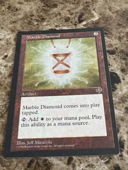 MARBLE DIAMOND Magic the Gathering MTG Mirage LP - Image 1
